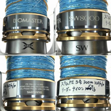  SHIMANO シマノ 13バイオマスター SW8000HG SW8000