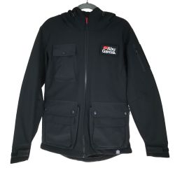 ## Abu Garcia アブガルシア ナイロンジャケット フィッシングパーカー 00EH19HF ブラック Mサイズ Bランク