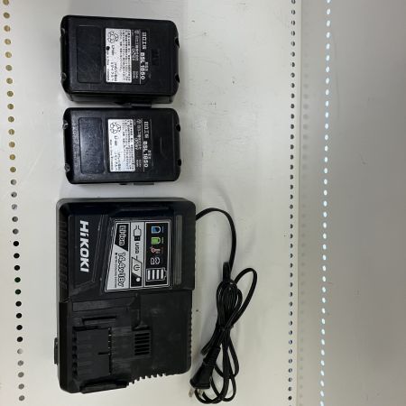 ЗЗ HITACHI 日立 18v 165mm 丸のこ バッテリーx２ 充電器付 C18DBAL グリーン