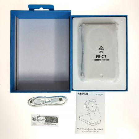  ANKER アンカー(家電) MagGo Power Bank 6600mAh A1643 Qi2対応 マグネット式ワイヤレス充電