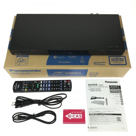  Panasonic パナソニック ブルーレイディスクレコーダー DIGA DMR-2W102