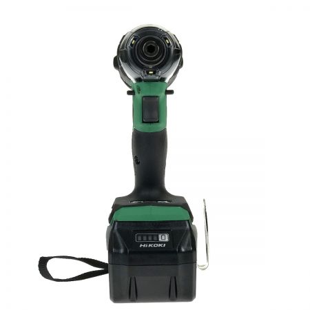  HiKOKI ハイコーキ 18V コードレスインパクトドライバ WH 18DC グリーン 充電器・充電池2個・ケース付
