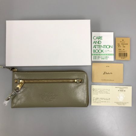  Dakota ダコタ 長財布 L字型ファスナータイプ 0030446 グレー