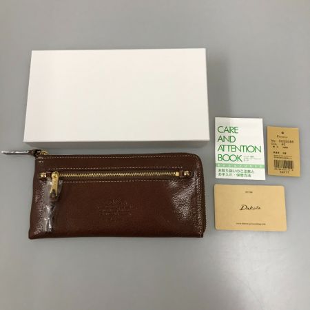  Dakota ダコタ 長財布 L字型ファスナータイプ 0035086 ブラウン