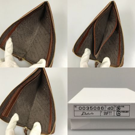  Dakota ダコタ 長財布 L字型ファスナータイプ 0035086 ブラウン