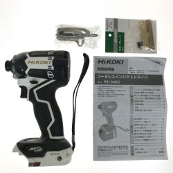 ## HiKOKI ハイコーキ 36Vコードレスインパクトドライバ WH36DC ホワイト×ゴールド 特別限定色 Aランク