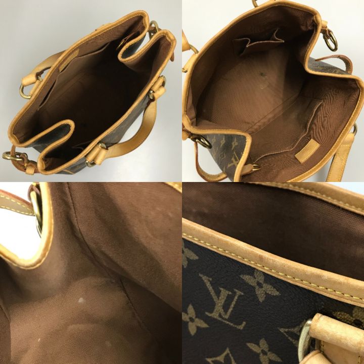 LOUIS VUITTON ルイヴィトン ハンドバッグ モノグラム パティニョール ジャンク品 ミニトートバッグ M51156  ブラウン｜中古｜なんでもリサイクルビッグバン