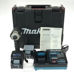 ## MAKITA マキタ 40V 充電式インパクトドライバ TD001GRDX ブラック 充電器・充電池2個・ケース付 Cランク