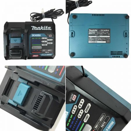  MAKITA マキタ 40V 充電式インパクトドライバ TD001GRDX ブラック 充電器・充電池2個・ケース付