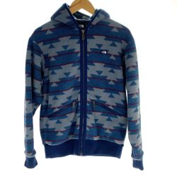 ## THE NORTH FACE ザノースフェイス ノベルティーアルマディラフルジップフーディー NA61841 ブルー Sサイズ Bランク