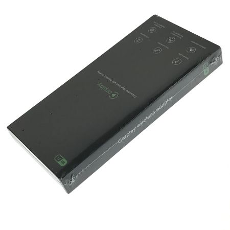   DEJIMAX carplayワイヤレス 車載用2015+ios10 X0016ZE5U9 ブラック 未開封品
