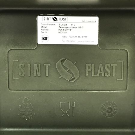  SINT PLAST 米軍ウォータージャグ 11L