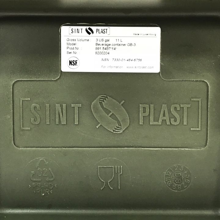 SINT PLAST 米軍ウォータージャグ 11L｜中古｜なんでもリサイクルビッグバン