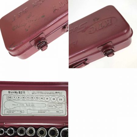  KTC ケーティーシー 9.5sq.ソケットレンチセット B211