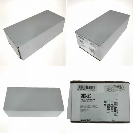  SHURE ダイナミックマイク SM58 ON/OFFスイッチなし