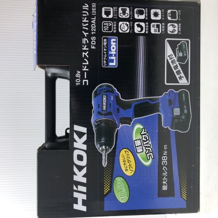 €€ HiKOKI ハイコーキ コードレスドライバドリル 10.8v FDS 12DAL