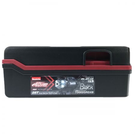  MAKITA マキタ 40V 充電式インパクトドライバ TD002GRDXB ブラック バッテリ・充電器・ケース付