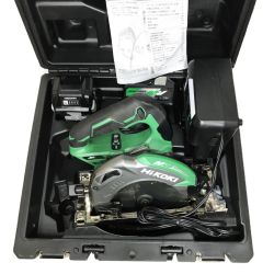 ## HiKOKI ハイコーキ 36V 165mm コードレス丸のこ C3606DA グリーン 充電器・充電池2個・ケース付 Bランク