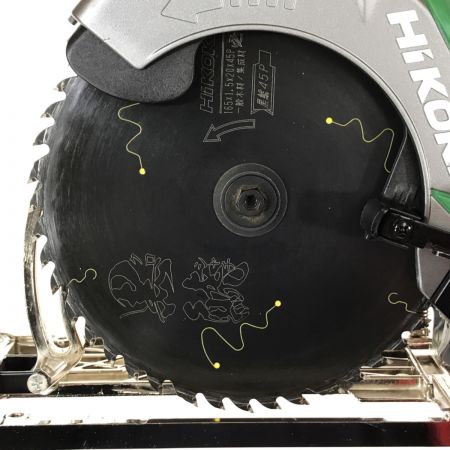  HiKOKI ハイコーキ 36V 165mm コードレス丸のこ C3606DA グリーン 充電器・充電池2個・ケース付