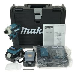 ## MAKITA マキタ 18v 充電式インパクトドライバ TD172DRGX ブルー Aランク