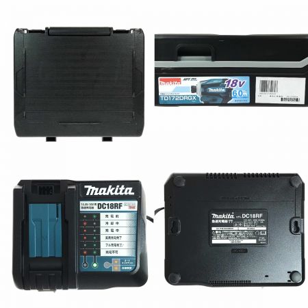  MAKITA マキタ 18v 充電式インパクトドライバ TD172DRGX ブルー