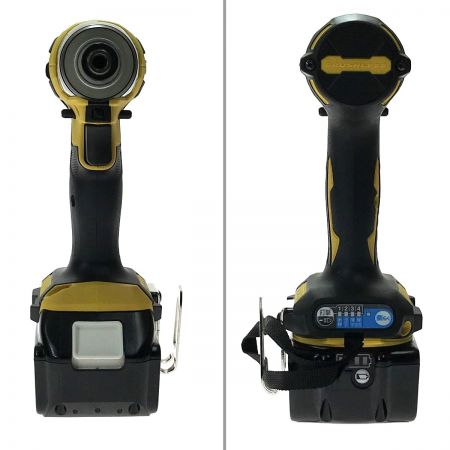  MAKITA マキタ 18V 充電式インパクトドライバ TD173DGXFY イエロー 充電器・充電池2個・ケース付 