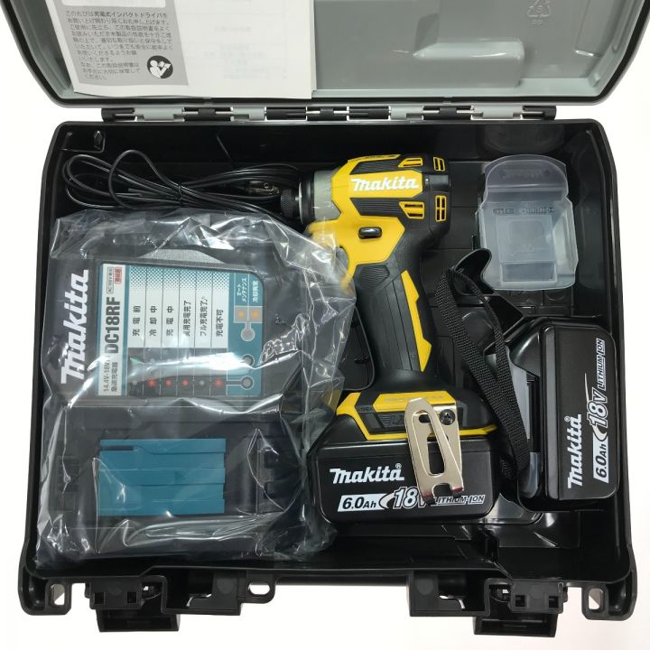 MAKITA マキタ 18V 充電式インパクトドライバ TD173DGXFY イエロー 充電器・充電池2個・ケース付 ｜中古 ｜なんでもリサイクルビッグバン