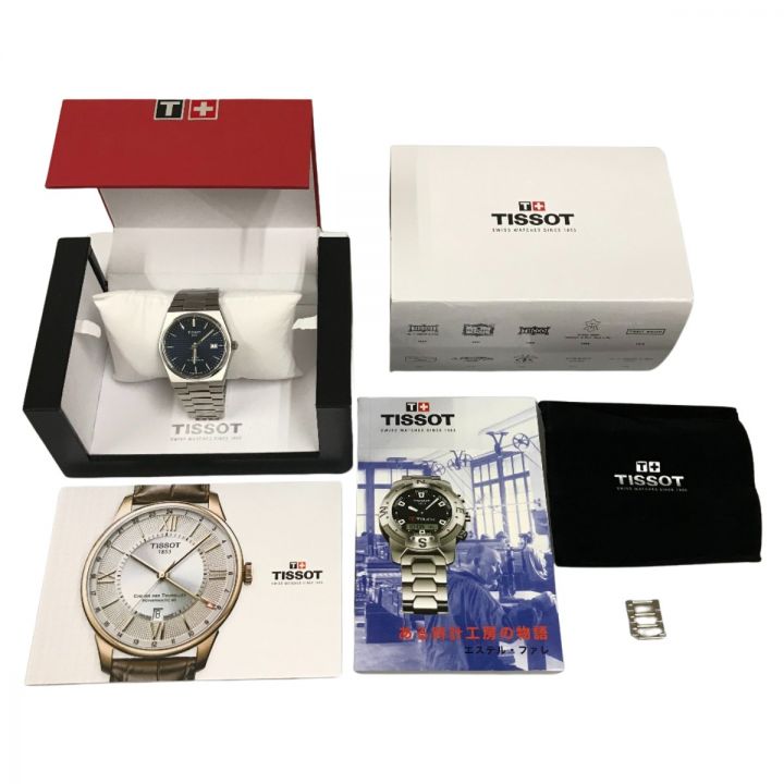 中古】 TISSOT ティソ 腕時計 PRX パワーマティック 80 自動巻き 文字盤ブルー T137407A｜総合リサイクルショップ  なんでもリサイクルビッグバン オンラインストア