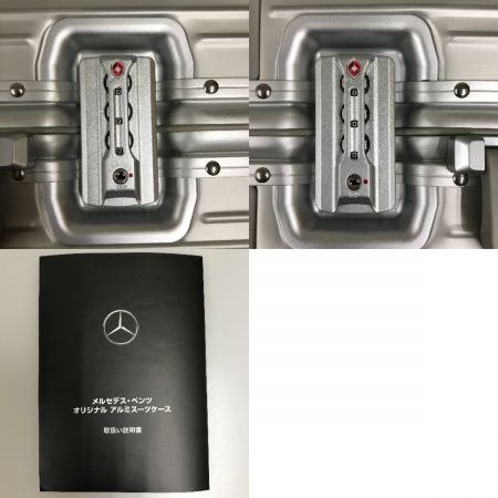  メルセデスベンツ オリジナルスーツケース　キャリーケース 32L TSAロック対応 シルバー