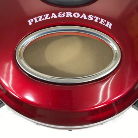  フカイ工業 回転石窯ピザ&ロースター FPM-220 メタルレッド