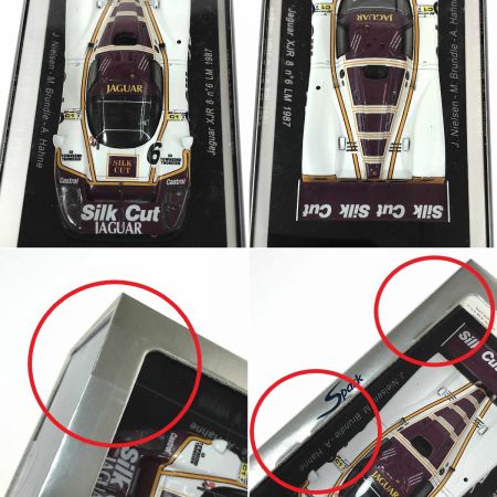  Spark スパーク 1/43 Jaguar XJR 8 LM 1987 Silk Cut #6 S0760