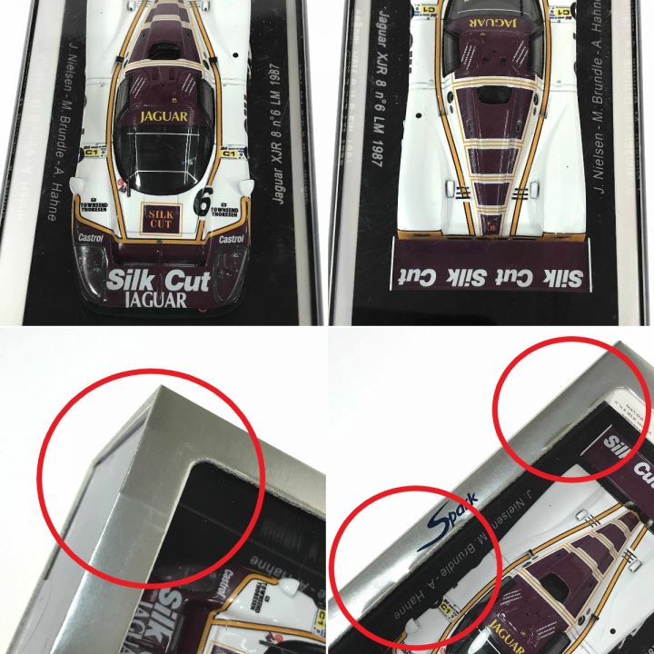 Spark スパーク 1/43 Jaguar XJR 8 LM 1987 Silk Cut #6 S0760｜中古｜なんでもリサイクルビッグバン