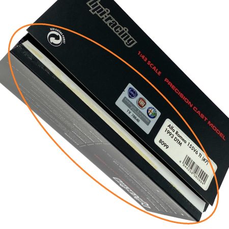  hpi-racing 1/43 アルファロメオ 155V6 TI #7 1993 DTM 箱ダメージあり 開封品