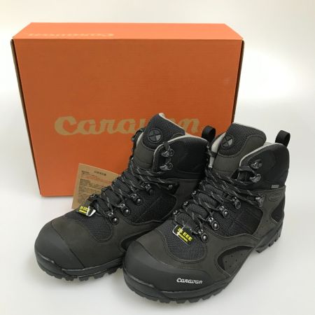  CARAVAN キャラバン トレッキングブーツ アウトドア 登山靴 ゴアテックス 25.0㎝ EEE C1 02S 0010106 ブラック×シルバー