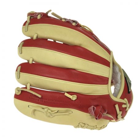  MIZUNO ミズノ ソフトボールグローブ グローバルエリート For Women's 外野手向け 1AJGS27707 レッド・ブロンド