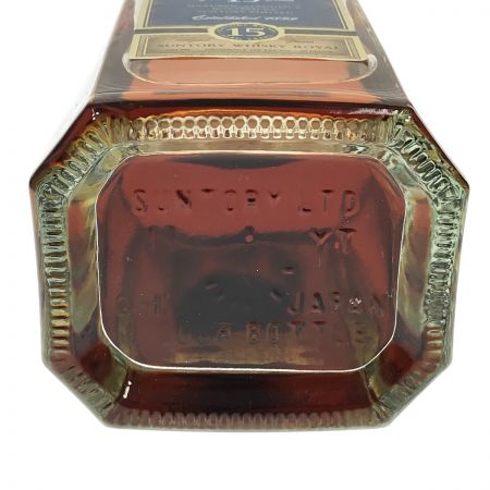 【北海道内限定発送】 ROYAL サントリーローヤル 15年 スリムボトル 青ラベル 660ml 40度 ウィスキー ジャパニーズ 未開栓