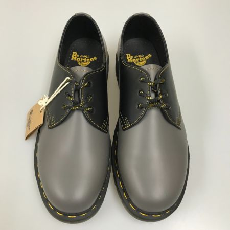  Dr.Martens ドクターマーチン 3EYE BOOT SMOOTH 27540 GV04X 3ホールシューズ UK8/US9(27cm相当） 27540 イエローステッチ グレー/ブラック