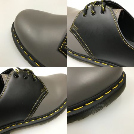  Dr.Martens ドクターマーチン 3EYE BOOT SMOOTH 27540 GV04X 3ホールシューズ UK8/US9(27cm相当） 27540 イエローステッチ グレー/ブラック