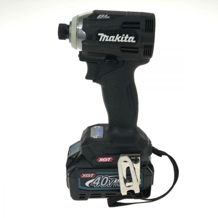 MAKITA マキタ 40V 充電式インパクトドライバ TD001GRDX ブラック 充電器・充電池1個・ケース付｜中古｜なんでもリサイクルビッグバン