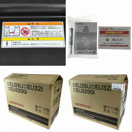  HONDA ホンダ 正弦波インバーター搭載発電機 2.6kVA EU26iJ PSEマークあり