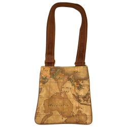 ## PRIMA CLASSE プリマクラッセ 世界地図プリントショルダーバッグ Bランク