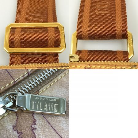  PRIMA CLASSE プリマクラッセ 世界地図プリントショルダーバッグ