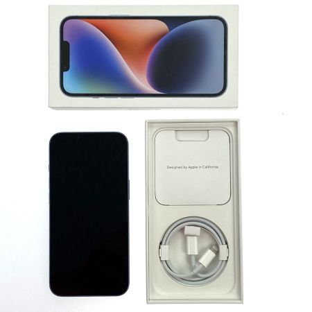  Apple アップル iPhone14 128GB MPVJ3J/A 初期化済 SIMロックなし