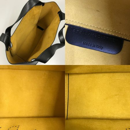  Stella McCartney ステラマッカートニー ロゴトートバッグ ポーチ付 502793 W8542 6802 ブラック