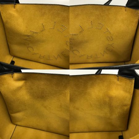  Stella McCartney ステラマッカートニー ロゴトートバッグ ポーチ付 502793 W8542 6802 ブラック