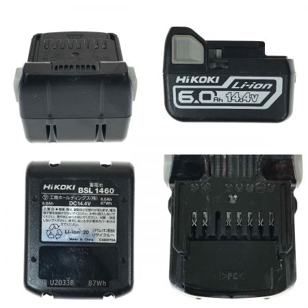  HiKOKI ハイコーキ 14.4V コードレスインパクトドライバ WH14DKL 充電器・充電池1個・ケース付