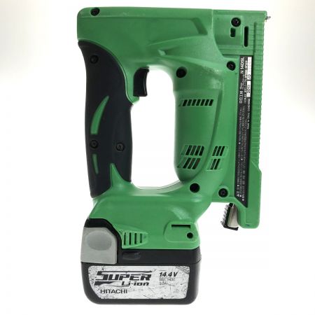  HITACHI 日立 14.4V コードレスタッカ N14DSL グリーン