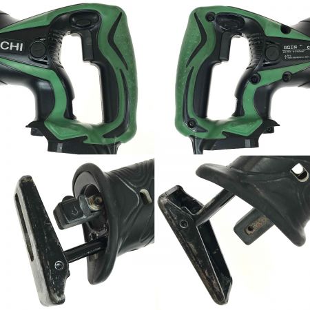  HITACHI 日立 18V コードレスセーバーソー CR18DSL グリーン 充電器・充電池2個・ケース付