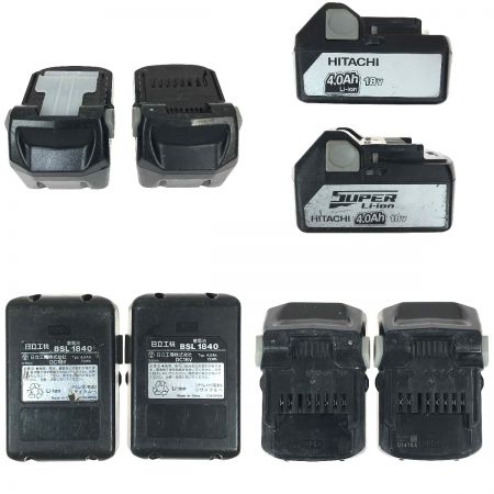  HITACHI 日立 18V コードレスセーバーソー CR18DSL グリーン 充電器・充電池2個・ケース付