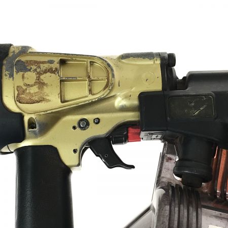  HITACHI 日立 高圧ロール釘打ち機 100mm NV100H メタリックゴールド 動作確認済み